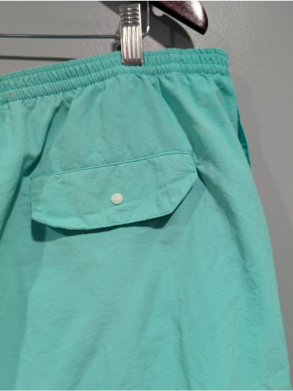 Patagonia Shorts Mens Green Nylon Lined Baggies Swim Drawstring 6 Inch Sz XXL - Picture 10 of 16